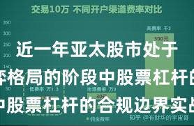 近一年亚太股市处于存量博弈格局的阶段中股票杠杆的合规边界实战